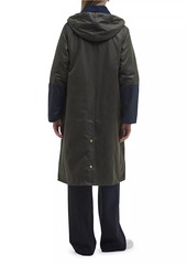 Barbour Carolyn Waxed Cotton Long Coat