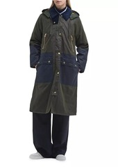 Barbour Carolyn Waxed Cotton Long Coat