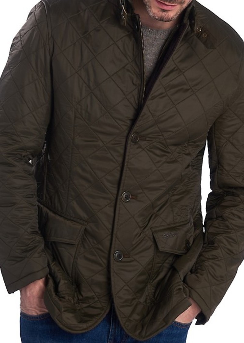 womens padded wax jacket