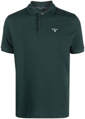 Barbour embroidered-logo polo shirt