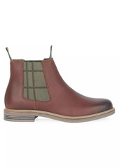 Barbour Farsley Chelsea Leather-Blend Boots