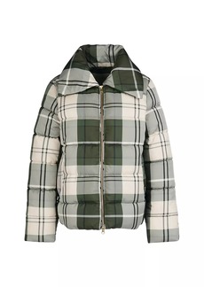 Barbour Germaine Plaid Quilted Jacket