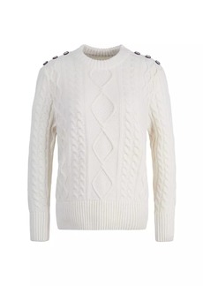 Barbour Greyling Cable-Knit Wool-Blend Sweater
