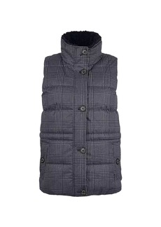 Barbour Herring Prince Of Wales Quilted Vest