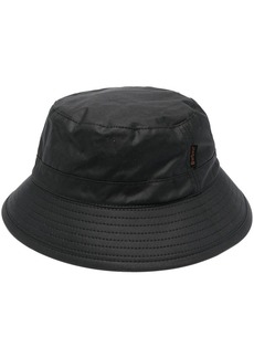 Barbour logo-patch bucket hat