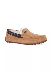Barbour Martin Suede-Blend Slippers
