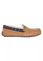 Barbour Martin Suede-Blend Slippers