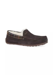 Barbour Martin Suede-Blend Slippers