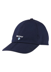 Men's Barbour Crest Waterproof Baseball Cap - Blue