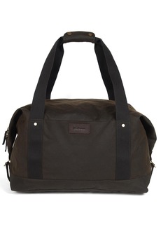 Barbour Essential Wax Holdall Bag in Olive at Nordstrom