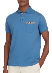 Barbour Hirst Polo in Pigment Blue at Nordstrom