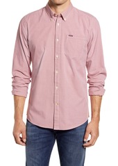 Barbour Maxx Tailored Fit Microcheck Stretch Button-Down Shirt at Nordstrom