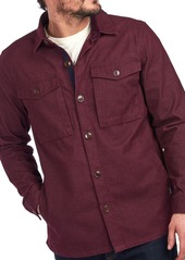 Men's Barbour Thermo Solid Button-Up Shirt Jacket