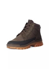 Barbour Miller Lace-Up Leather Derby Boots
