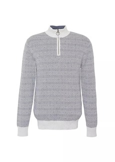 Barbour Mitford Cotton Half-Zip Sweater
