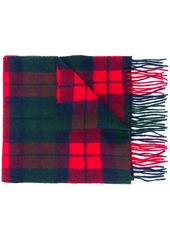 Barbour new check print scarf