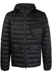 Barbour padded hooded jacket