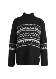Barbour Pine Wool-Blend Fair-Isle Sweater