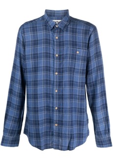 Barbour plaid-pattern shirt