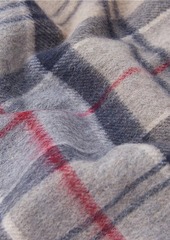 Barbour Plaid Wool & Cashmere Scarf