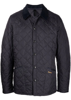 Barbour quilted rain jacket