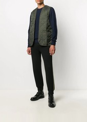 Barbour quilted reversible gilet