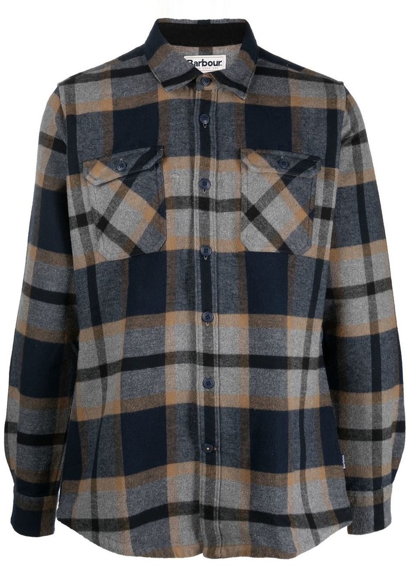 Barbour Rhobell check-print shirt