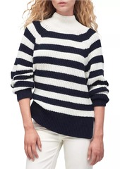 Barbour Silverdale Striped Wool-Cotton Sweater