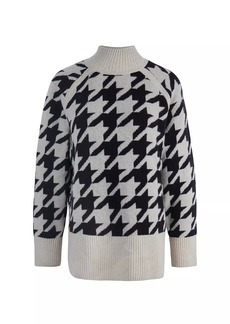 Barbour Tarana Houndstooth Pullover Sweater