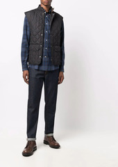 Barbour tartan-print button-up shirt