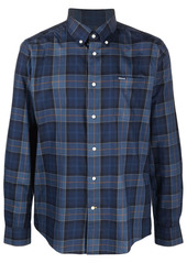 Barbour tartan-print button-up shirt