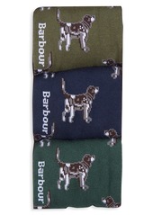 Barbour Three-Pack Pointer Dog Socks