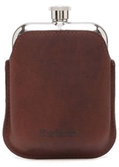 Barbour wax leather hip flask