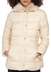Barbour Fort Martine Faux Fur Puffer Jacket