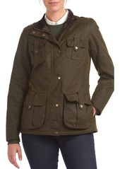 Barbour Winter Defense Waxed Water Resistant Utility Jacket