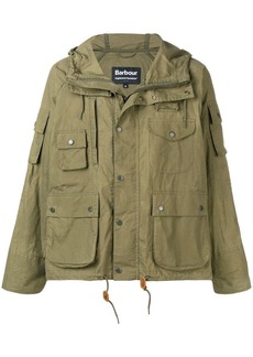 barbour trough quilted jacket