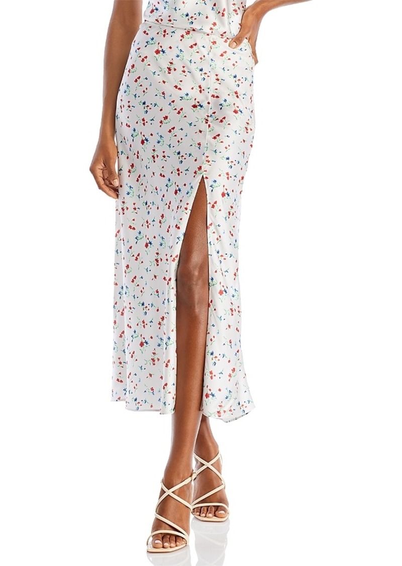 Bardot Anine Floral Midi Skirt