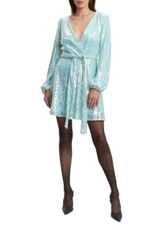 Bardot Bellissa Sequin Long Sleeve Minidress