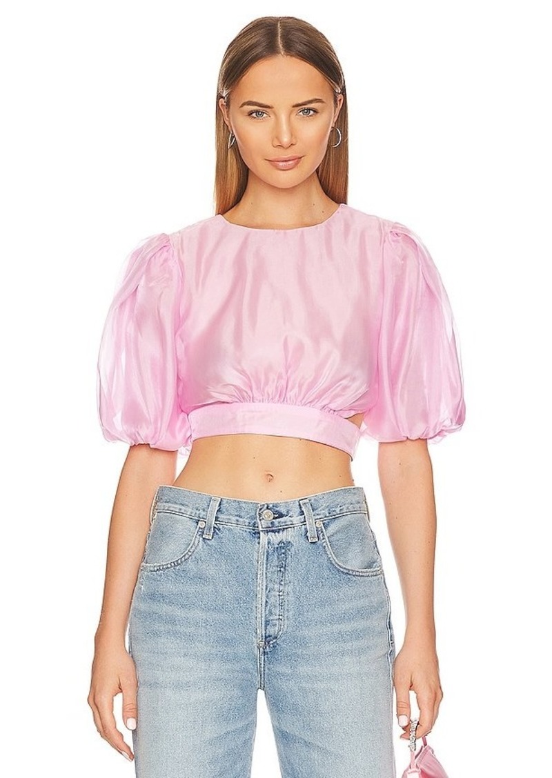 Bardot Enya Organza Top