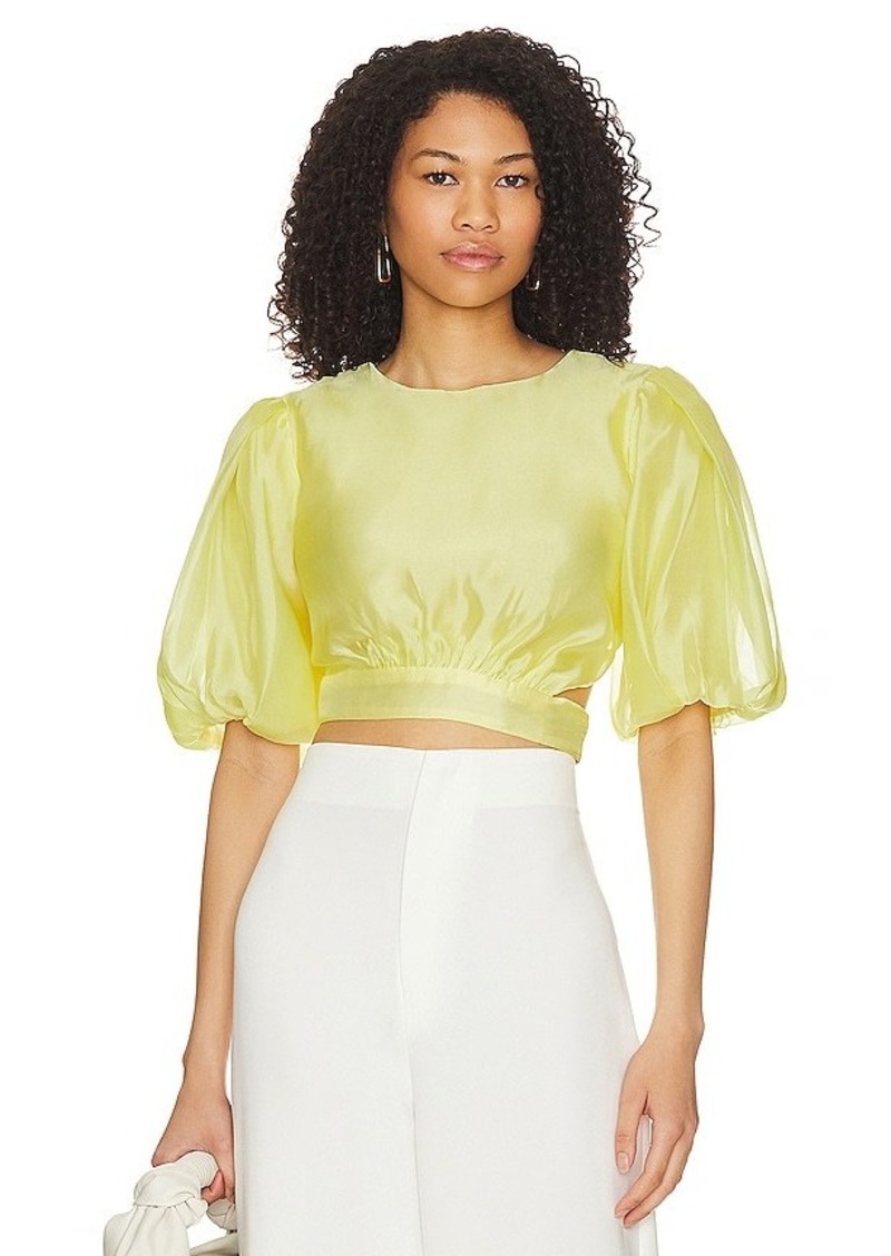 Bardot Enya Organza Top