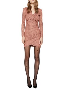 Bardot Isla Long Sleeve Lace Dress in Copper at Nordstrom