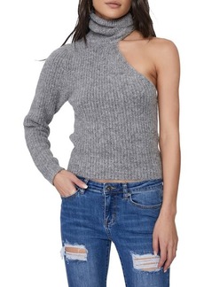 Bardot Kali One-Shoulder Turtleneck Sweater