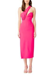 Bardot Lorella Midi Dress in Candy Pink at Nordstrom