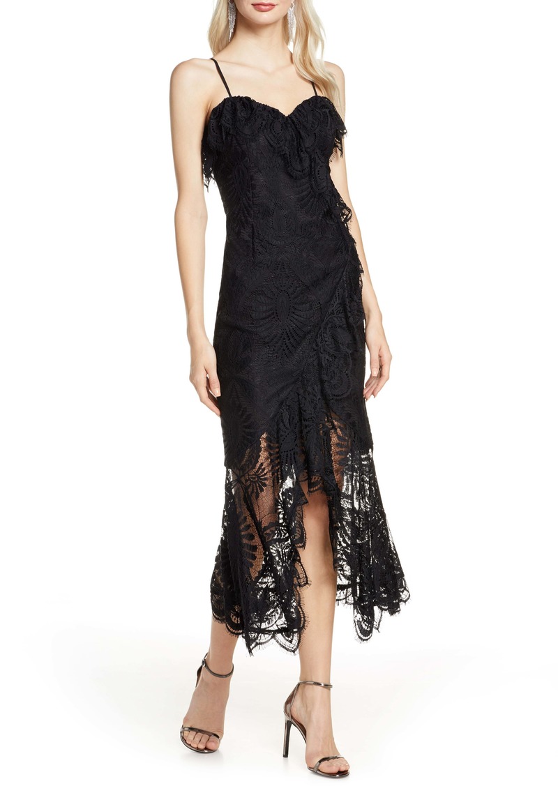 Bardot Melinda Sleeveless Lace Midi Dress