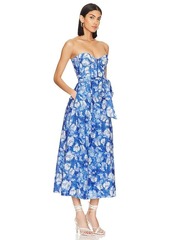 Bardot Vibrant Floral Midi Dress