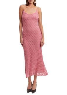 Bardot Women's Adoni Mesh Slip Dress - Lili Pink