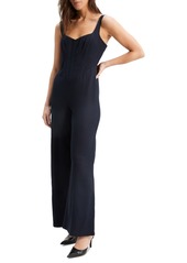 Bardot Women's Baela Corset Jumpsuit - Navy