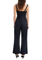 Bardot Women's Baela Corset Jumpsuit - Navy