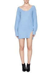 Bardot Wynter Button Side Long Sleeve Sweater Dress