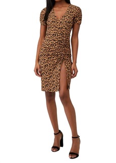 Bardot Pre-Loved Nicola Midi Dress In Cheetah